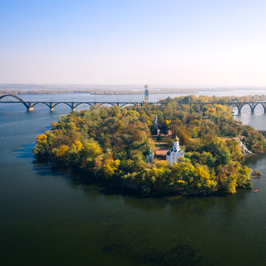 монастирський острів Дніпро